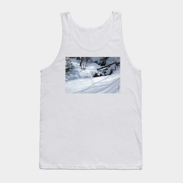 Snowprints Tank Top by srwdesign